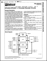 Click here to download DP84900M Datasheet