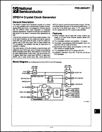 Click here to download DP8514N Datasheet