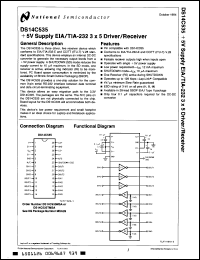 Click here to download DS14C535TMSA Datasheet