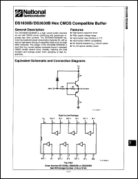 Click here to download DS1630J/883B Datasheet