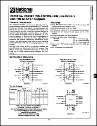 Click here to download DS1691W/883B Datasheet