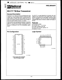 Click here to download DS1777W/883 Datasheet