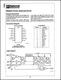 Click here to download DS3654N/A+ Datasheet