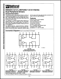 Click here to download DS75463J8 Datasheet