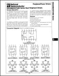 Click here to download DS55460J/883C Datasheet