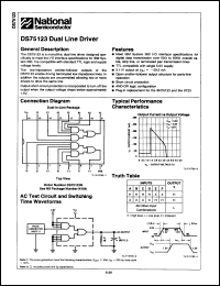 Click here to download DS75123J Datasheet
