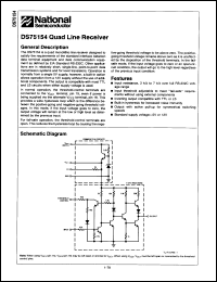 Click here to download DS75154J Datasheet