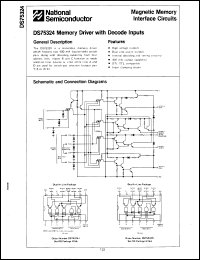 Click here to download DS75324N Datasheet