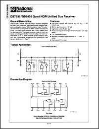 Click here to download DS8836J/A+ Datasheet