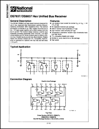 Click here to download DS7837W/883 Datasheet