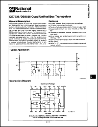 Click here to download DS7838J/883 Datasheet