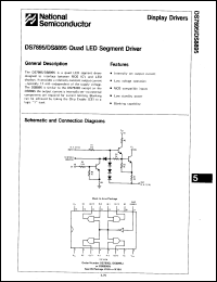 Click here to download DS7895J/883B Datasheet