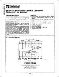 Click here to download DS78C120W Datasheet