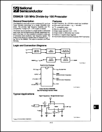 Click here to download DS8629N/A+ Datasheet