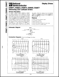 Click here to download DS8873N/A+ Datasheet