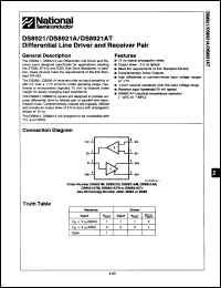 Click here to download DS8921ATJ Datasheet