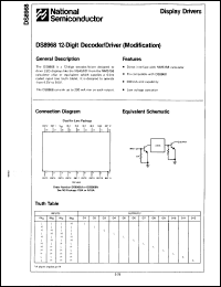 Click here to download DS8968N/B+ Datasheet