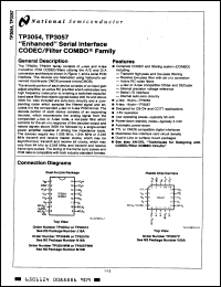 Click here to download TP3057V1 Datasheet