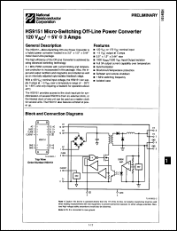 Click here to download HS9151 Datasheet