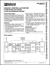 Click here to download ICSS1003V Datasheet