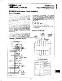 Click here to download IDM2902JC Datasheet