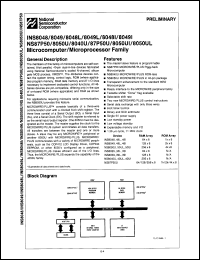 Click here to download INS8039LNI11 Datasheet