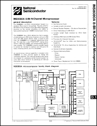 Click here to download INS8080AJ1 Datasheet