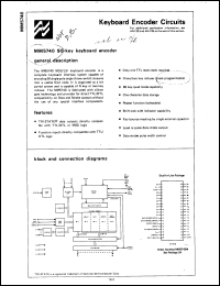 Click here to download MM5740AAFN Datasheet