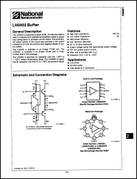 Click here to download LH0002H/883C Datasheet