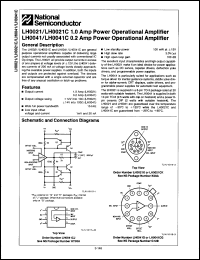 Click here to download LH0021K-MIL Datasheet