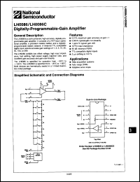 Click here to download LH0086D/883C Datasheet