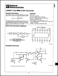 Click here to download LH0091D/883 Datasheet