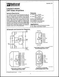 Click here to download LH2422AJ Datasheet