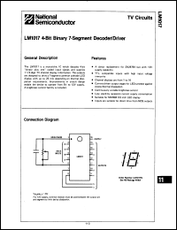 Click here to download LM1017N Datasheet