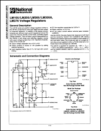 Click here to download LM305H/A+ Datasheet