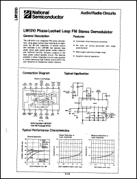 Click here to download LM1310N Datasheet