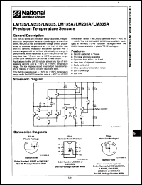 Click here to download LM135AH/883 Datasheet