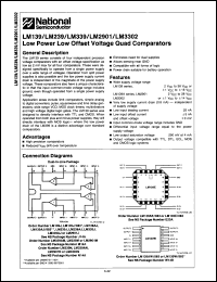 Click here to download LM339AJ/A+ Datasheet