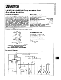 Click here to download LM346J/A+ Datasheet