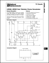 Click here to download LM746N/A+ Datasheet