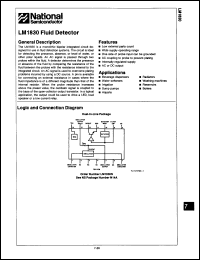 Click here to download LM1830H Datasheet