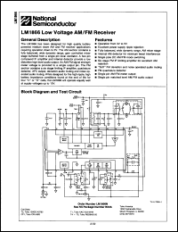 Click here to download LM1866N/A+ Datasheet