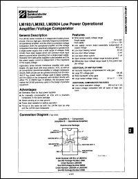 Click here to download LM192H/883 Datasheet