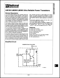 Click here to download LM195K-MIL Datasheet