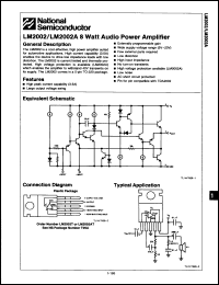 Click here to download LM2002T01 Datasheet