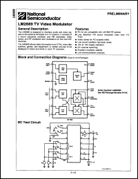 Click here to download LM2889N/A+ Datasheet