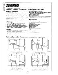 Click here to download LM2917N/B+ Datasheet