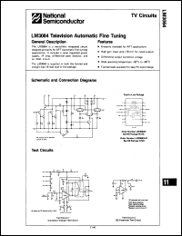 Click here to download LM3064N01 Datasheet