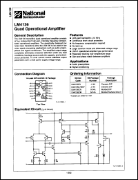 Click here to download LM4136CM Datasheet