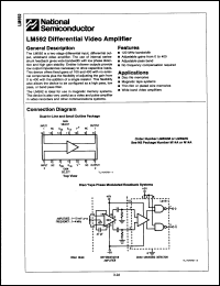 Click here to download LM592J Datasheet